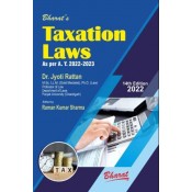 Bharat’s Taxation Law by Dr. Jyoti Rattan for A.Y. 2022-23	